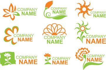 floral logos