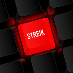 taste streik leuchtend