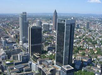 Frankfurt aus der Luft