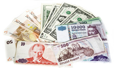 Different currencies
