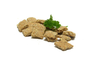 selbstgemachte vegetarische Hundekekse, Leckerli für den Hund