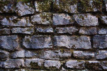 Old stones wall