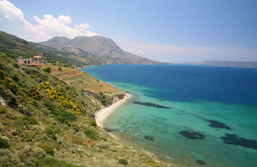 Fototapeta na wymiar Souda Bay View, Kreta
