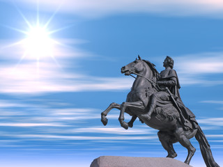 Fototapeta premium Peter Statue