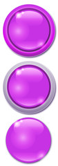 Buttons Button magenta lila violett purple