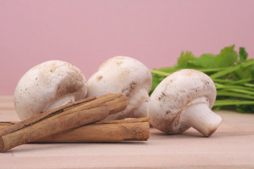 Mushrooms and Cinnamon