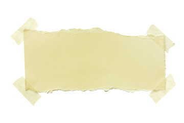 Torn Paper with Masking Tape