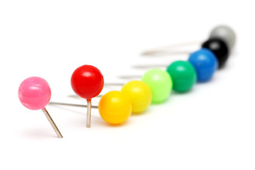 Colorful Push Pin