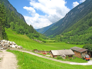 Alm im Zillergrund