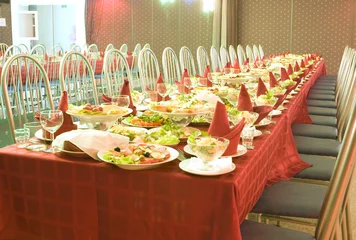 Zelfklevend Fotobehang banquet © pavel siamionov