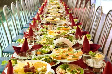 Selbstklebende Fototapeten banquet © pavel siamionov