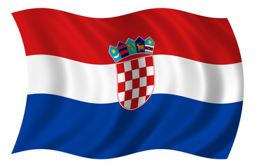Kroatien Fahne