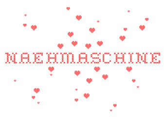 Schrift, Nähmaschine