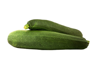 Two green pumpkins