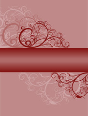 Stylish banner. Vector illustration