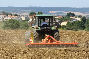 Obraz premium tracteur
