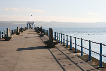 Obraz premium The stone pier