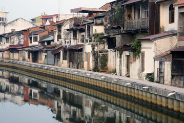 Fototapeta na wymiar Rzeka w Melaka