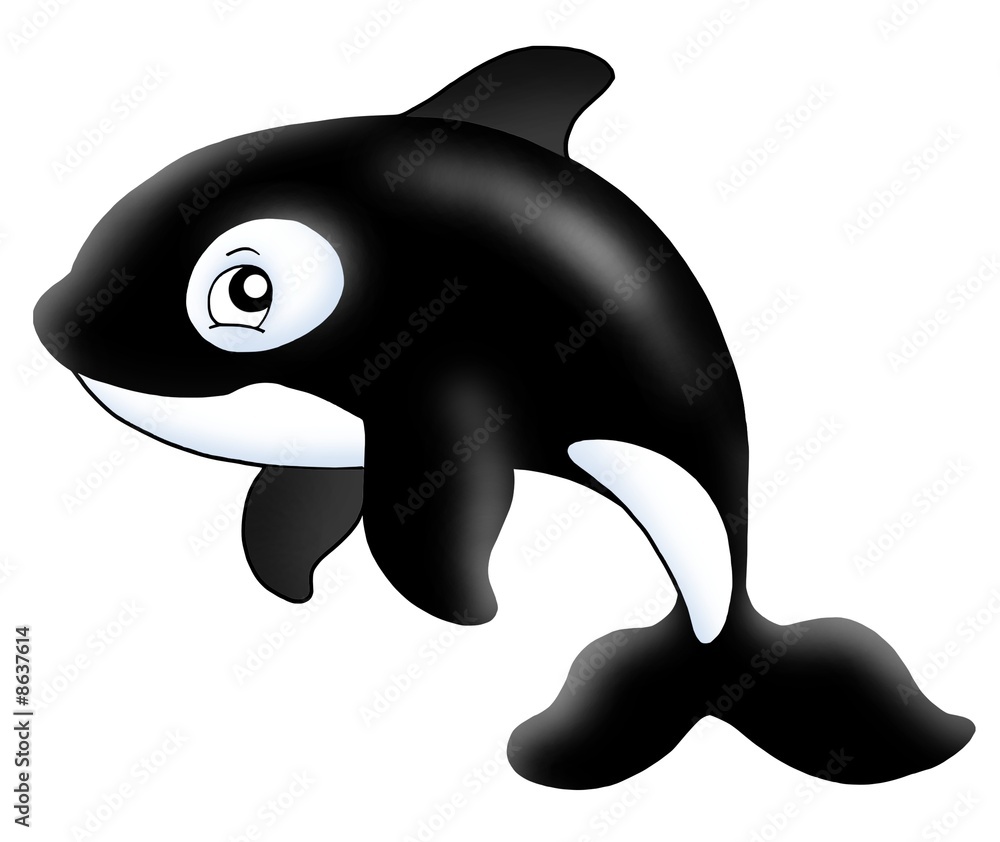 Sticker Killer whale