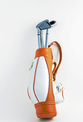 Golf Bag with clubs
