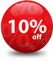 Sale - Ten Percent Off