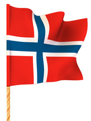 Flag. Norway