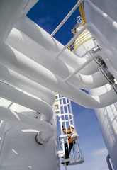 Industrial Worker at a Refinery