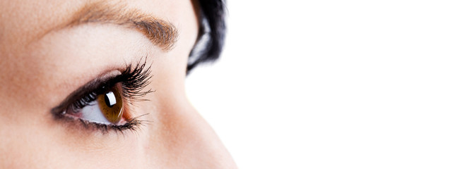 Naklejka premium Businesswoman eyes