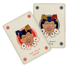 JOLLY JOKER NELLE CARTE DA GIOCO DA RAMINO