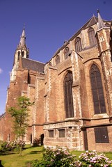 Fototapeta na wymiar Nowy kościół w Delft