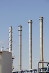 Pipes of the chemical industrie