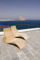 tumbonas en calpe