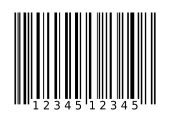 Vector Grafic Barcode 12345