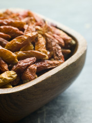 Dried Birds Eye Chilies