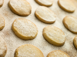 Fototapeta na wymiar Polvorones Biscuits