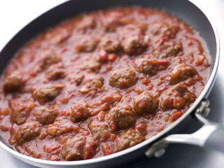 Meatballs in a Tomato Sauce