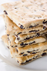 Stack of Garibaldi Biscuits