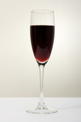 wine in wineglass