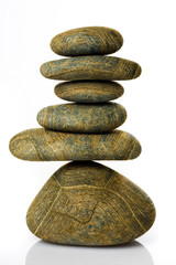 galet zen carapace tortue équilibre méditation esprit matière