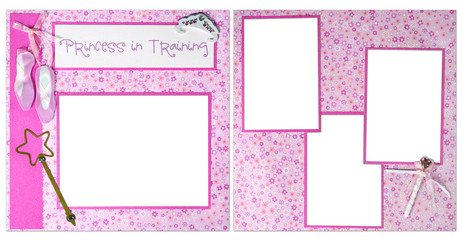 Princess In Training Digital Scrapbook Page