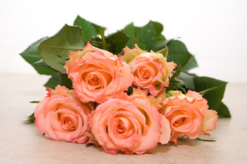 Orange roses