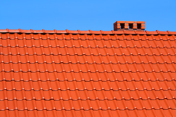 red roofing-tiles