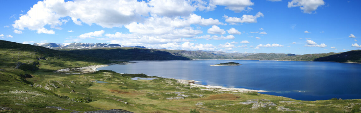 Stausee Susenvatnet in Norwegen