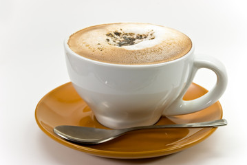 Obraz premium cappuccino mit schokolade-streusel