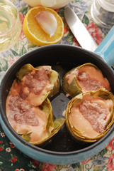 Carciofi in salsa - Contorni Lombardia