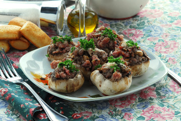 Champignon brasati - Contorno Lombardia