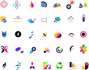 Large set of Vector Logos