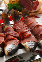 Trota al prosciutto crudo San Daniele - Secondi pesce Friuli