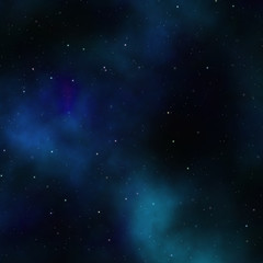 Obraz na płótnie Canvas Outerspace sky