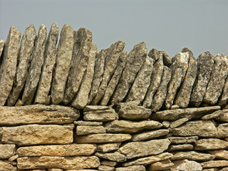 mur de pierres sèches